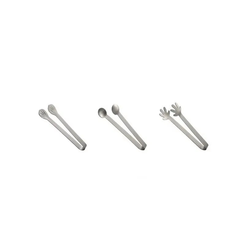 Stainless Steel BBQ Tongs Set with Anti-slip Grip for Steak Bread Food Cooking Kitchen Small Tools Accessories Peaceful Pleasures Health and Wellness