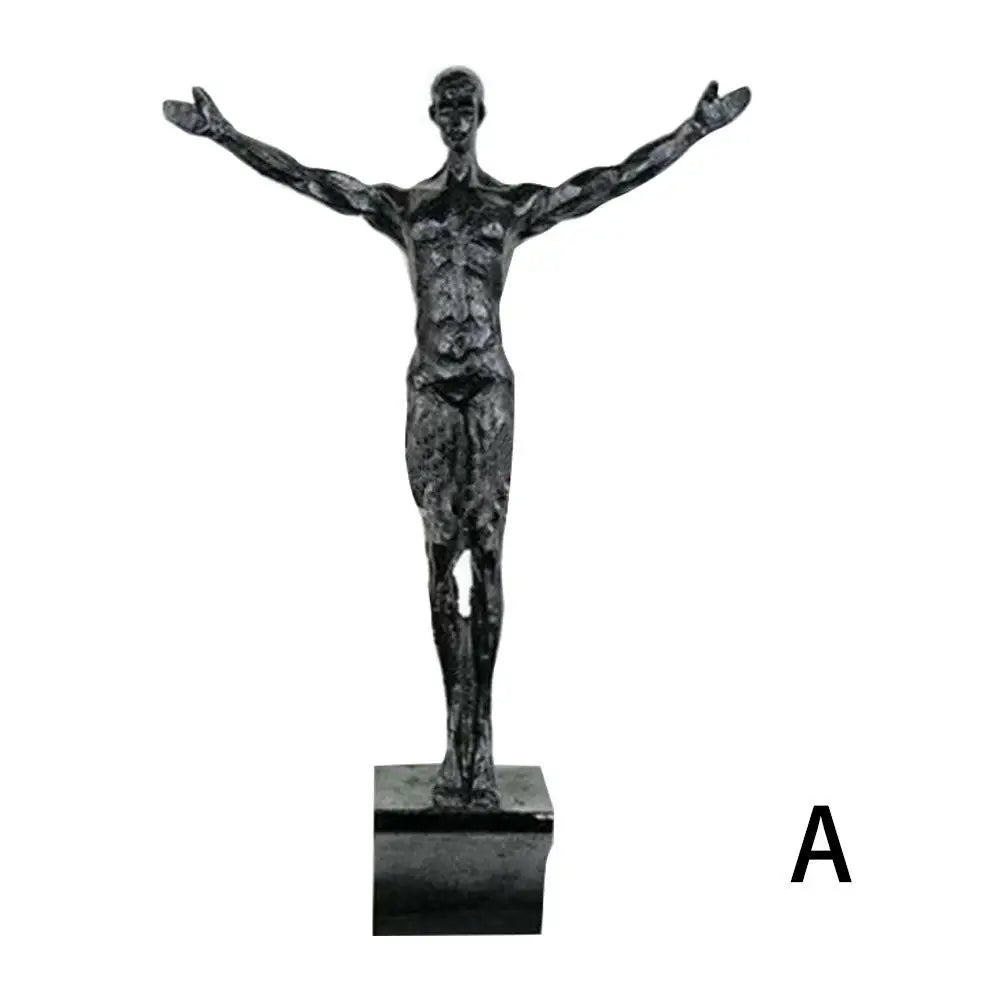 Rock Climbing Sculpture Wall Decoration for Athletes Peaceful Pleasures Health and Wellness A