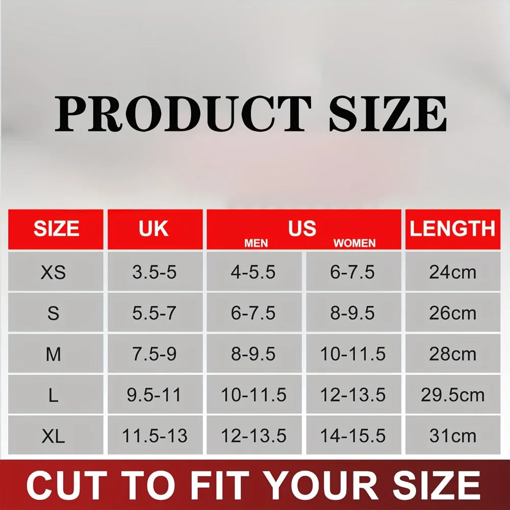 Unisex High Arch Support Sports Orthotic Insoles, PU Shock-Absorbing Shoe Inserts for Flat Feet Relieve Foot Pain & Fatigue Peaceful Pleasures Health and Wellness