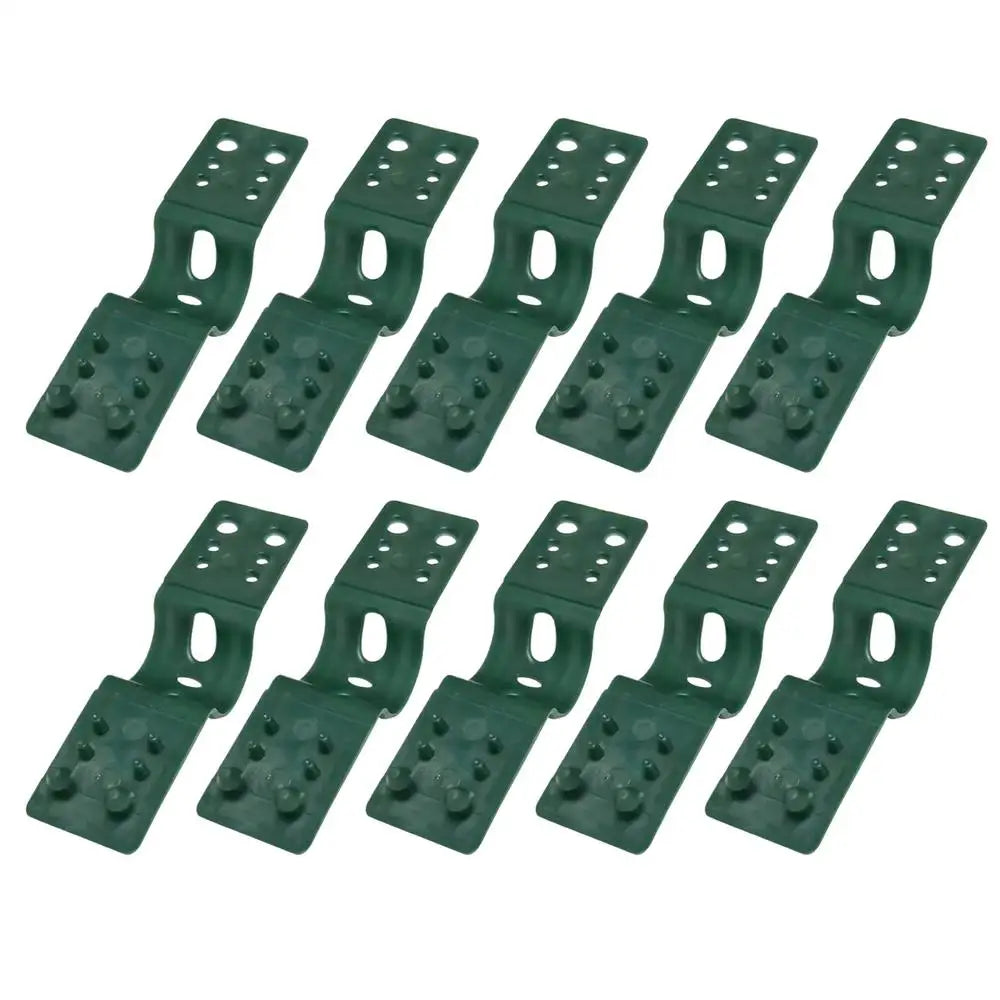 10pcs Heavy-Duty Shade Cloth Clips Garden Netting Fasteners for Greenhouse Patio, Multi-Purpose Clips for Yard Beach Farmhouse Peaceful Pleasures Health and Wellness 10pcs