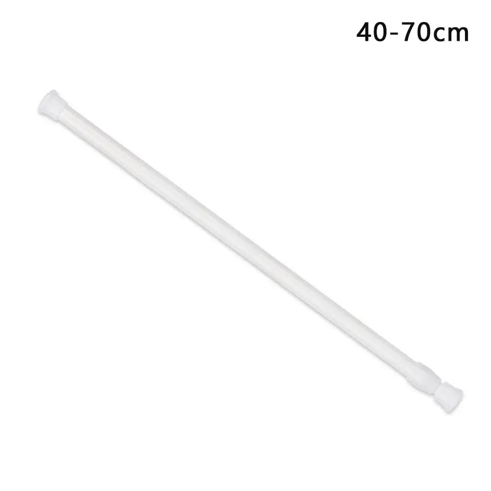 Adjustable Spring Telescopic Curtain Rod 18–110cm | No-Drill