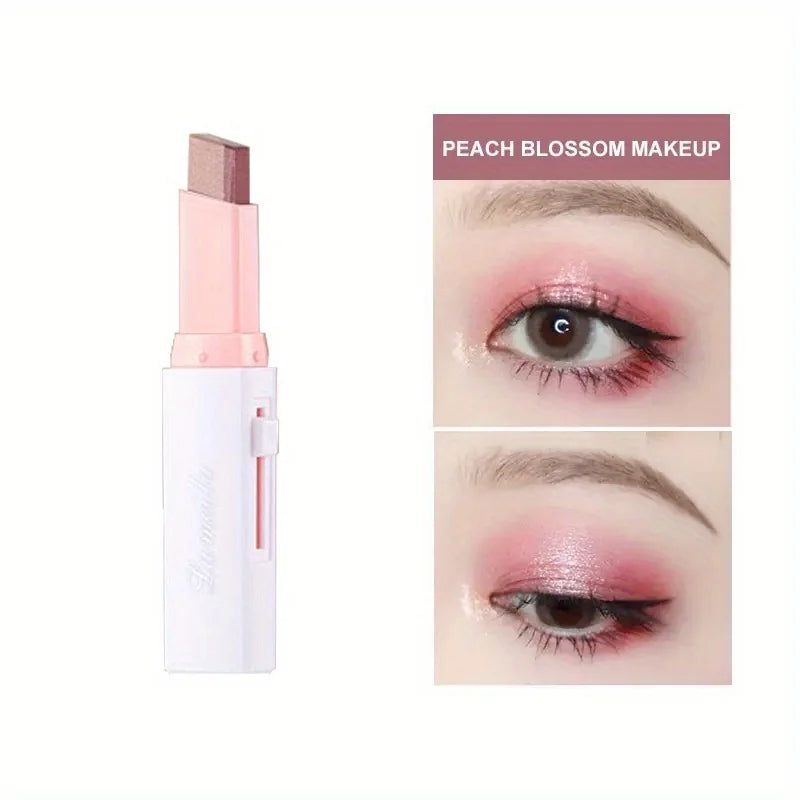 Two-Color Gradient Eye Shadow Stick – Long-Lasting 3D Look