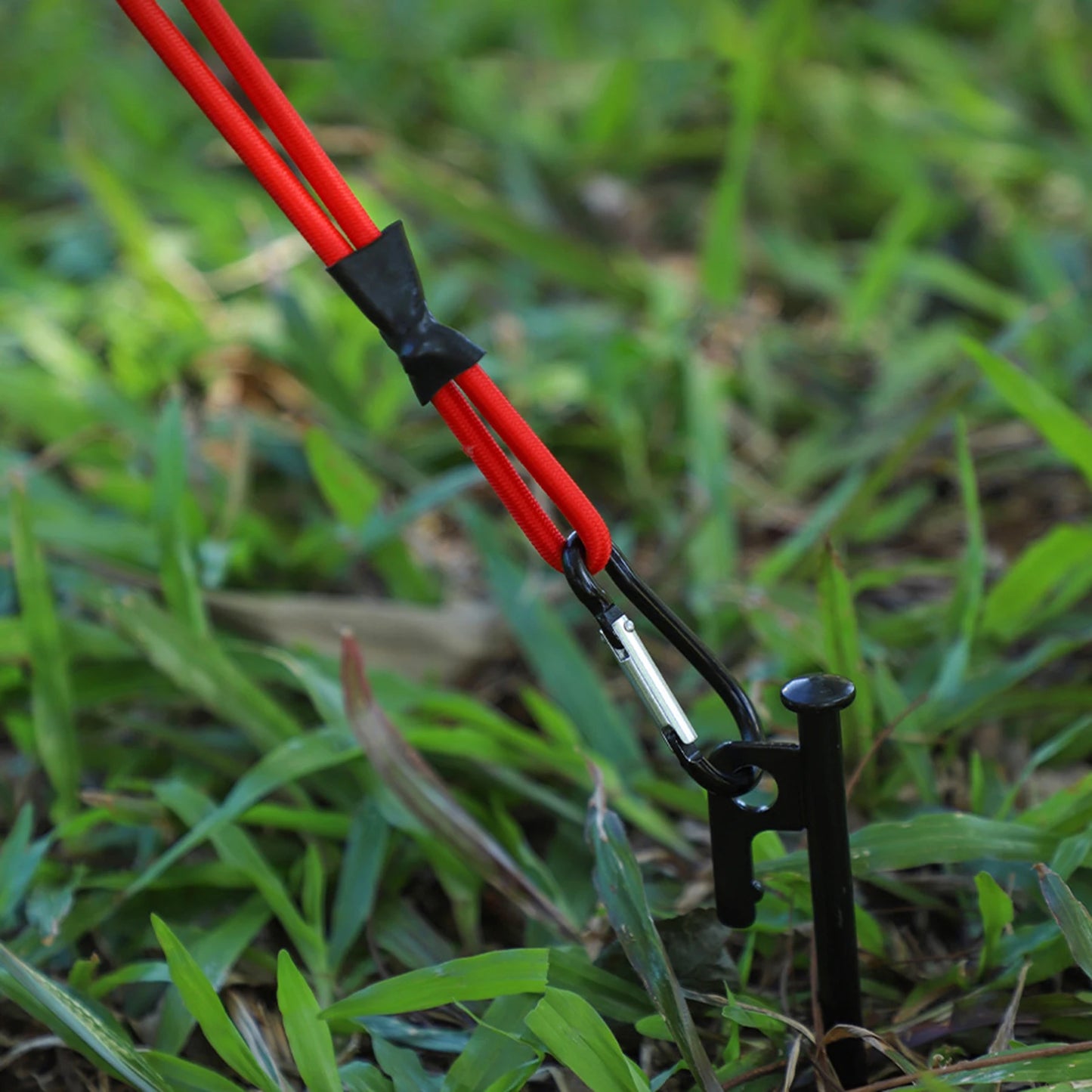 Heavy Alloy Camping Tent Buckle Ground Nail Tent Accessories Bungee Cord Buckle for Big Chain Connecting Peaceful Pleasures Health and Wellness