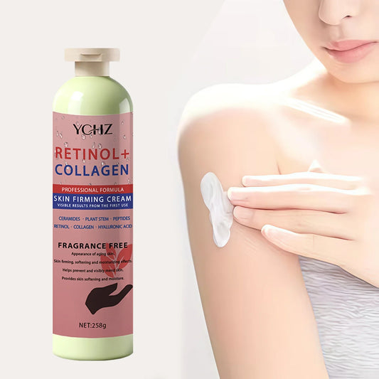 YCHZ Body & Abdomen Firming Cream 258g | Collagen & Retinol Body Firming Cream Oasis Select