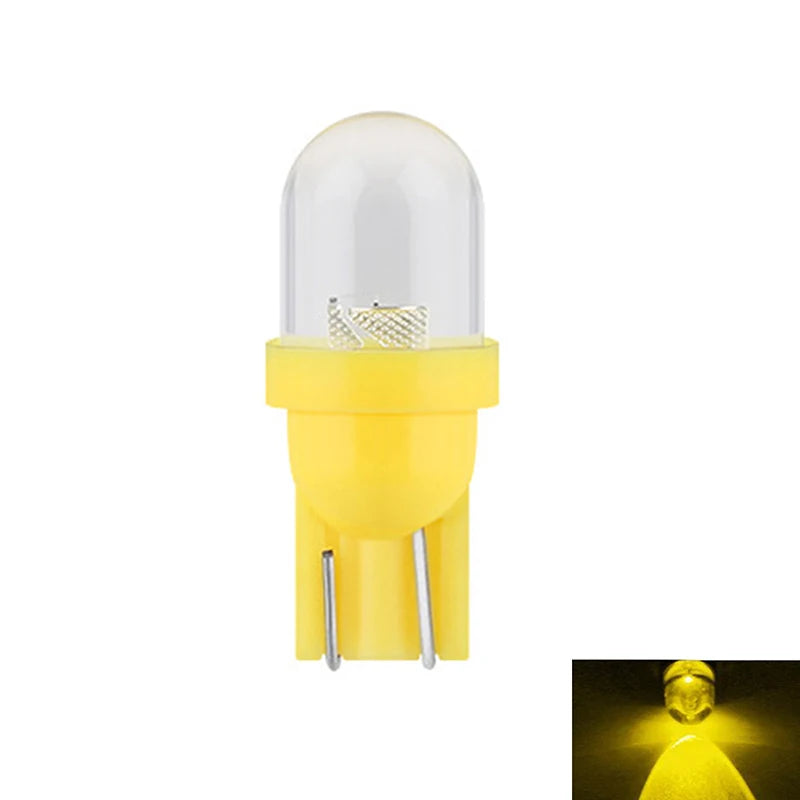 T10 W5W LED Bulbs 12V 10-Pack – Dashboard, Dome & Pinball