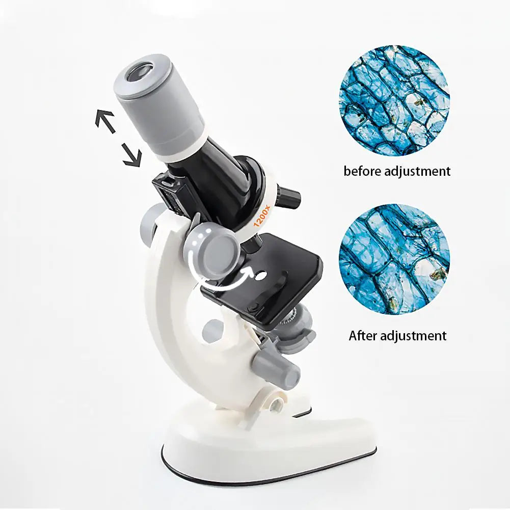 Children's Microscope Toys Science Education Portable Biology