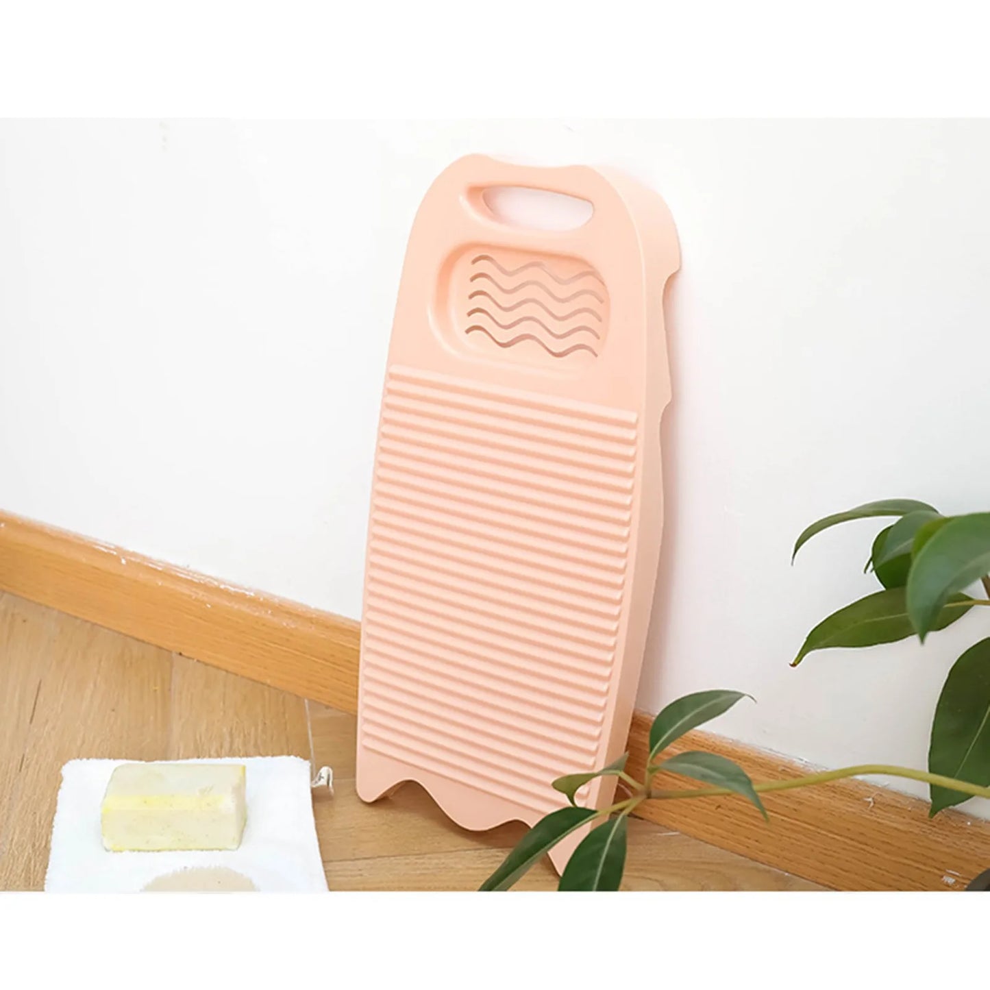 Wash Board Thickened Hand Wash Laundry Boards Dirty Clothes Washboard with Soap Holder Design for Underwear Lingerie Cleaning Peaceful Pleasures Health and Wellness