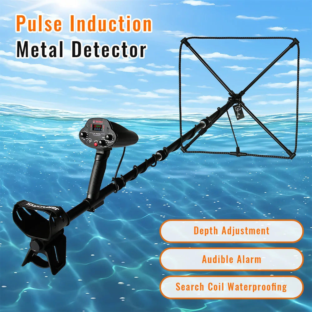 Professional adjustable height metal detector.Detection depth up to 2.8M, adjustable sensitivity, high precision,Rechargeable Peaceful Pleasures Health and Wellness