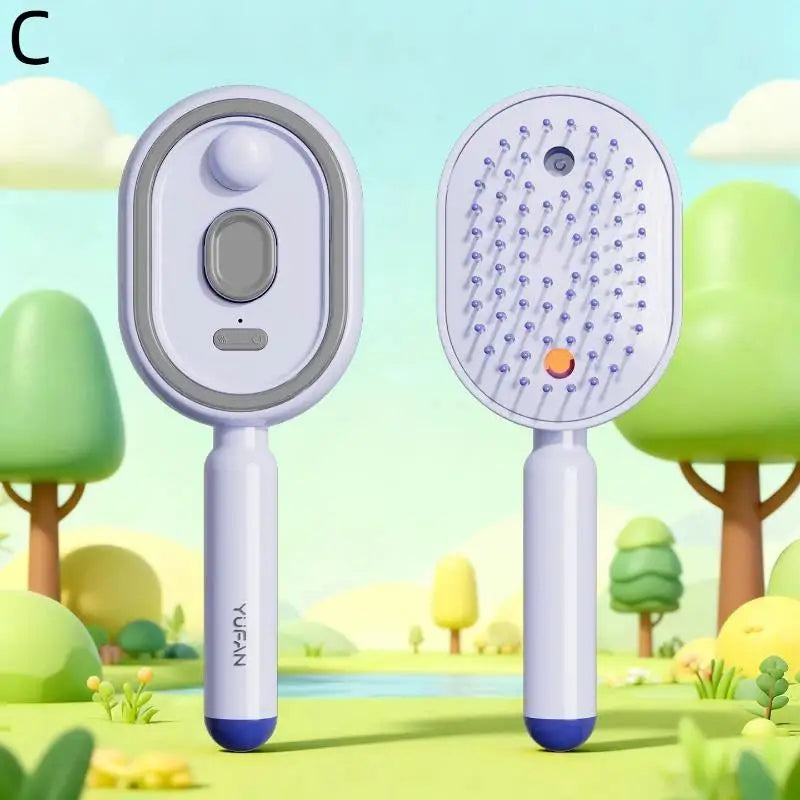 3-in-1 Electric Spray Massage Comb | Scalp Massager Hair Tool