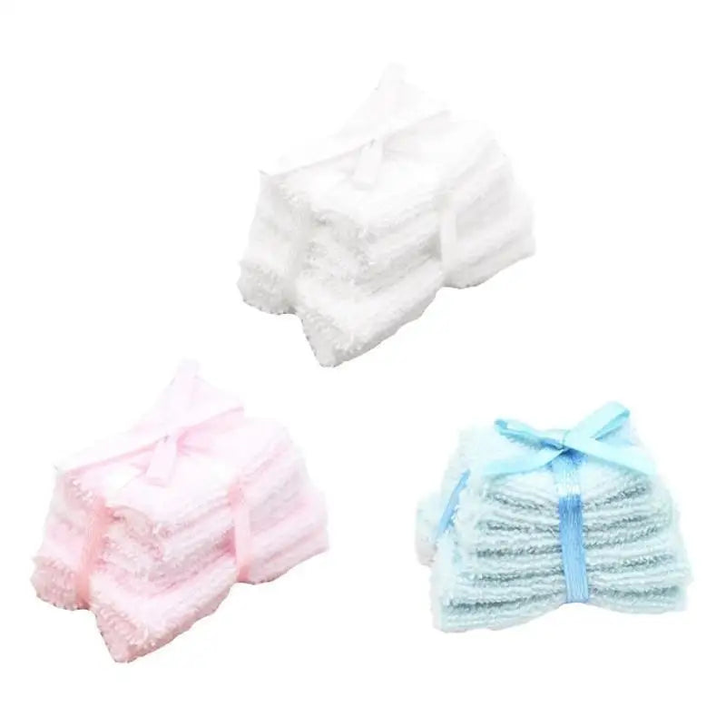 1/12 Dollhouse Miniature Bath Towel Model – Fabric Accessory