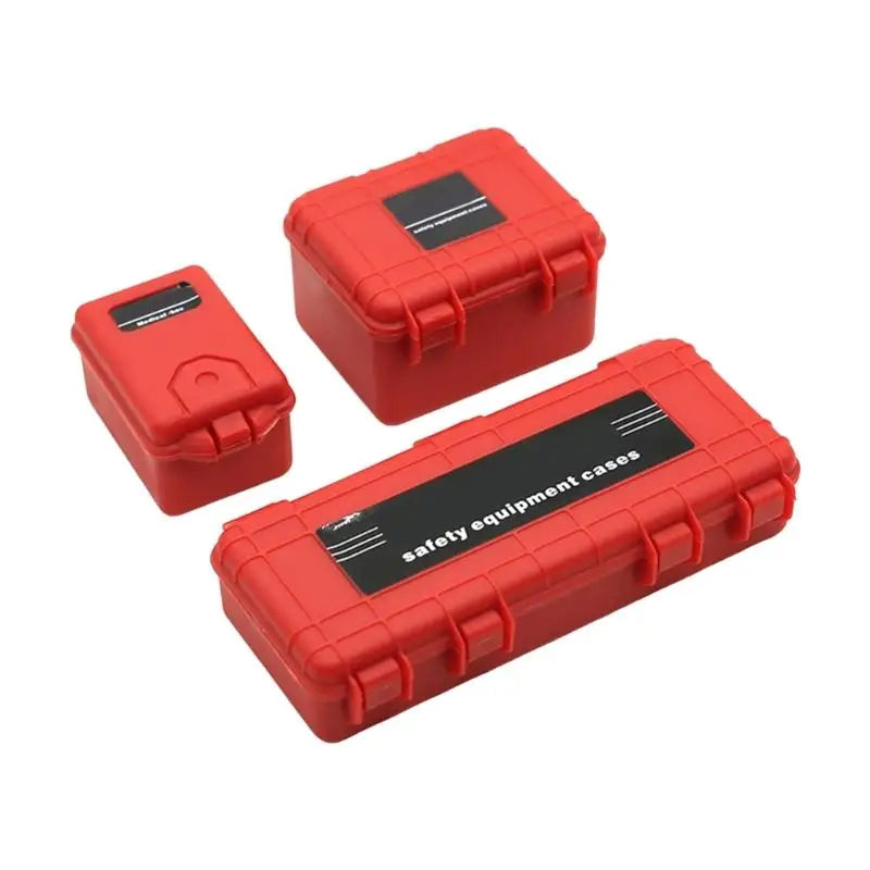 RC Simulated Toolbox & Luggage Case Set for Axial SCX10