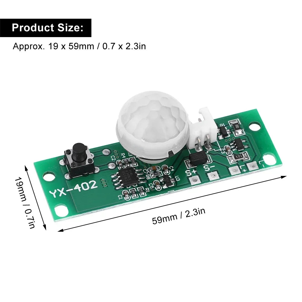 Solar Lamp Circuit Board Infrared Human Induction Wall Light Control