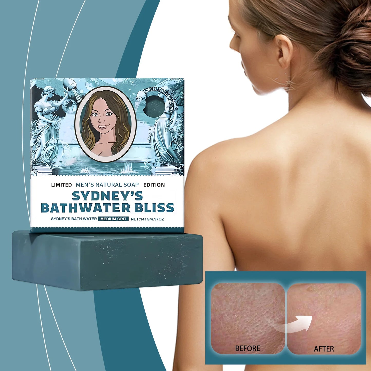 Exfoliating Chicken Skin Body Soap – Moisturizing & Oil Control