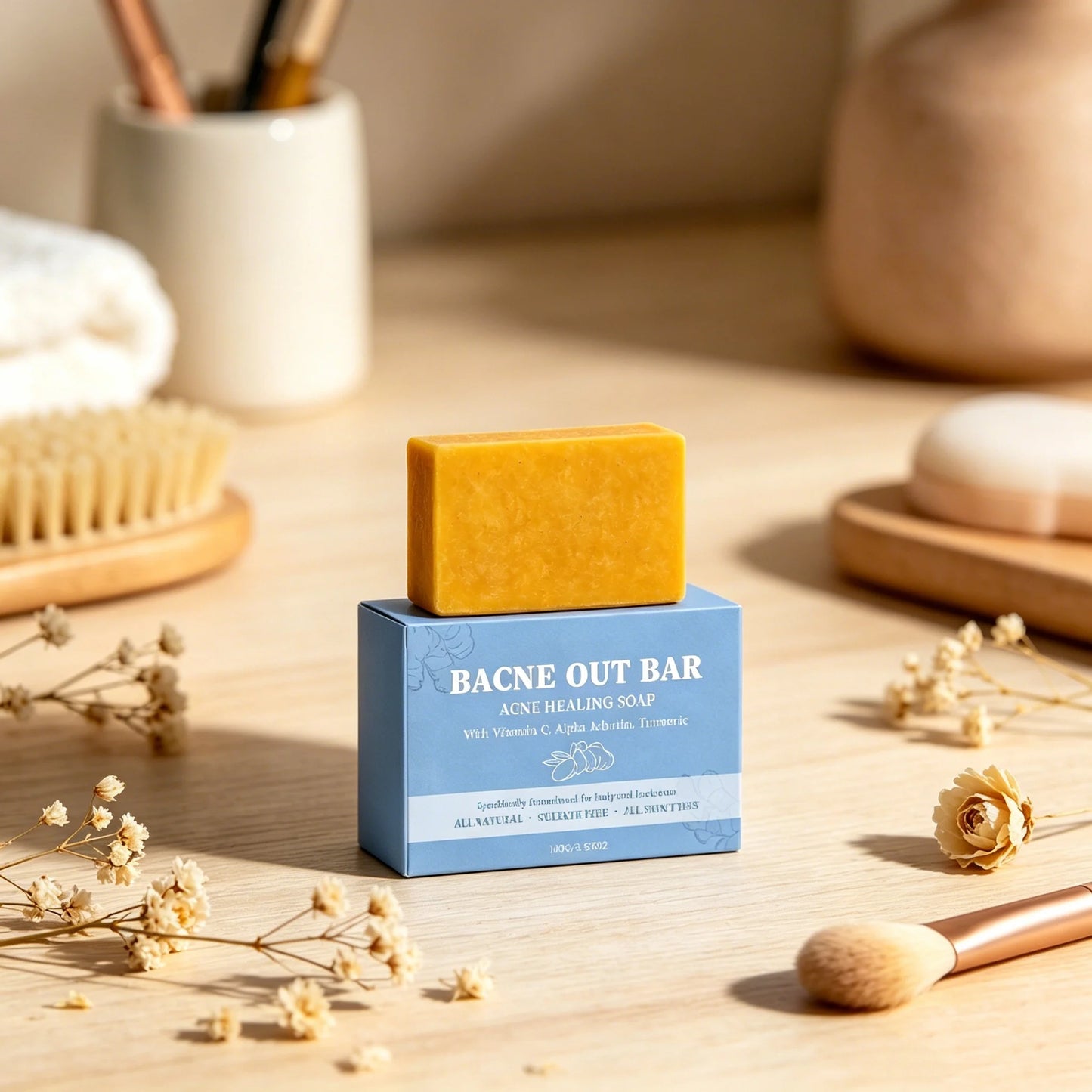 Handmade Natural Body Soap – Cleansing, Exfoliating & Moisturizing