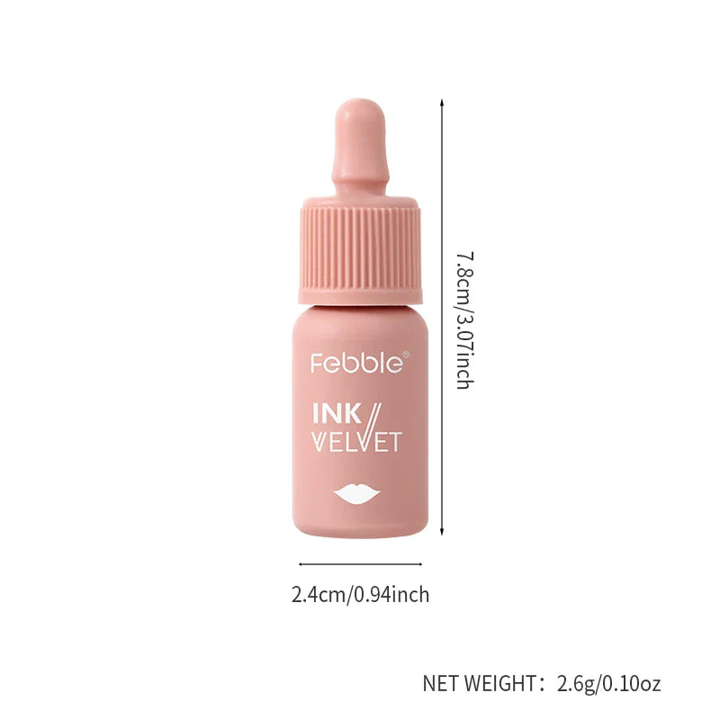 Febble 12-Color Matte Velvet Liquid Lipstick Set | Long-Lasting