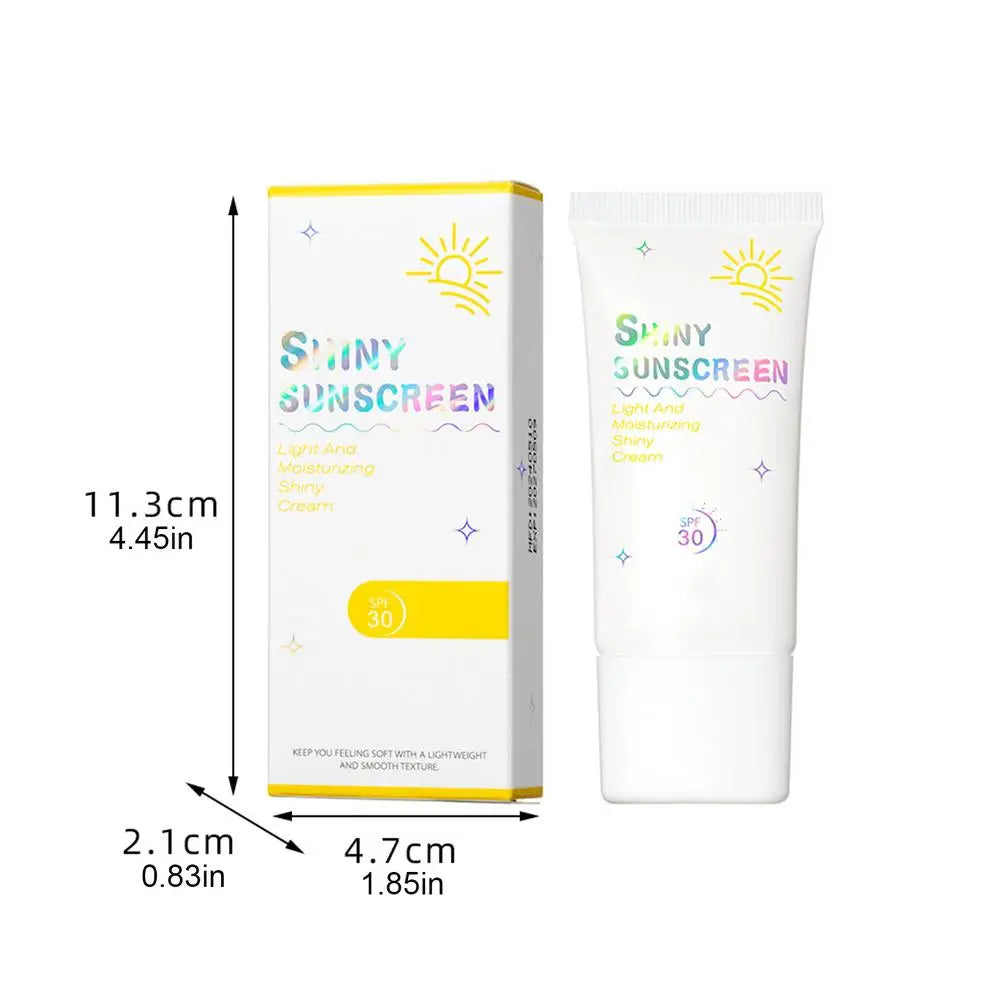 SPF 30 Pearlescent Glow Sunscreen – Face & Body, 28g