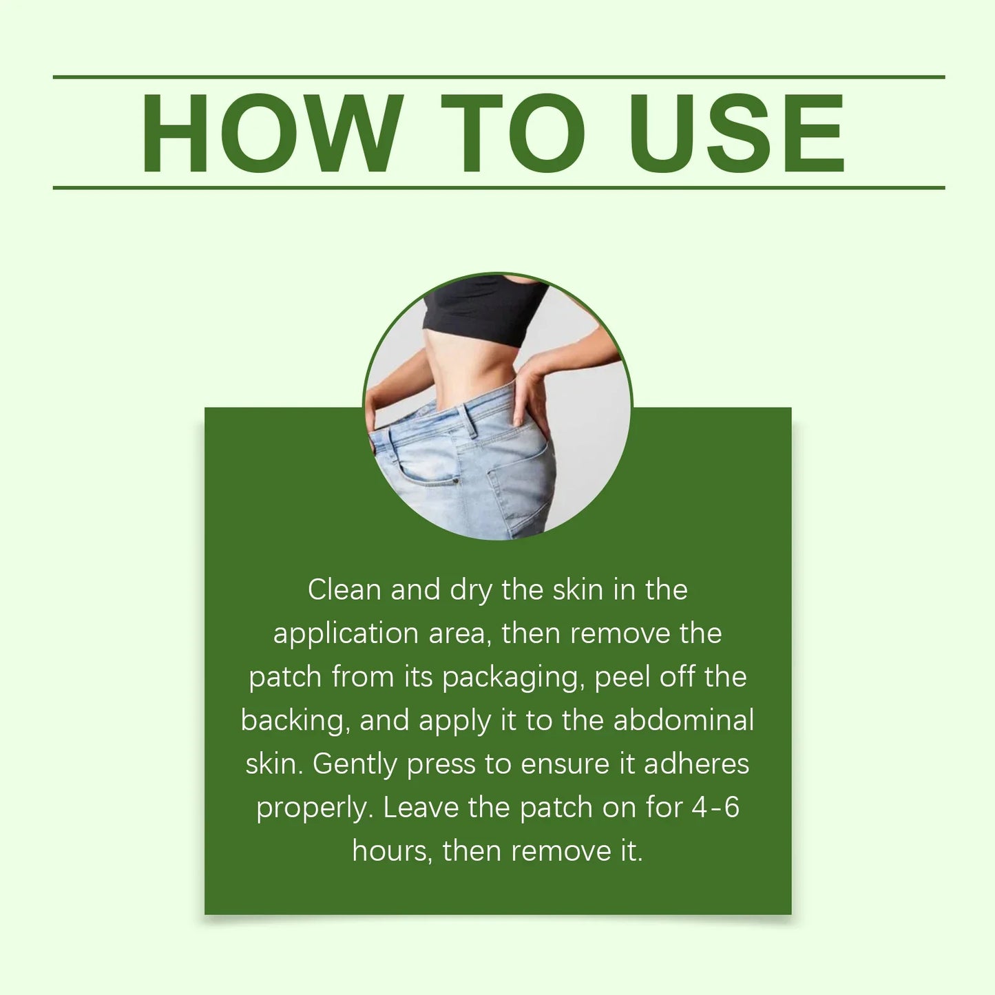 Body Contour Care Patch – Breathable & Skin-Friendly Daily Patch