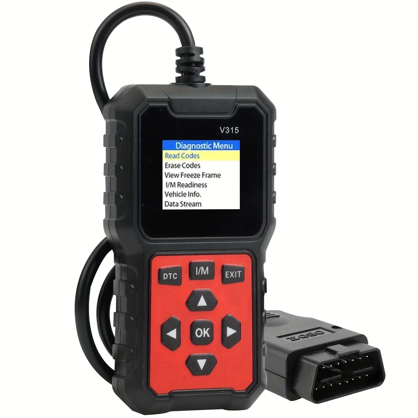 V315 OBD2 Car Diagnostic Scanner – 10-Second Fault Code Reader