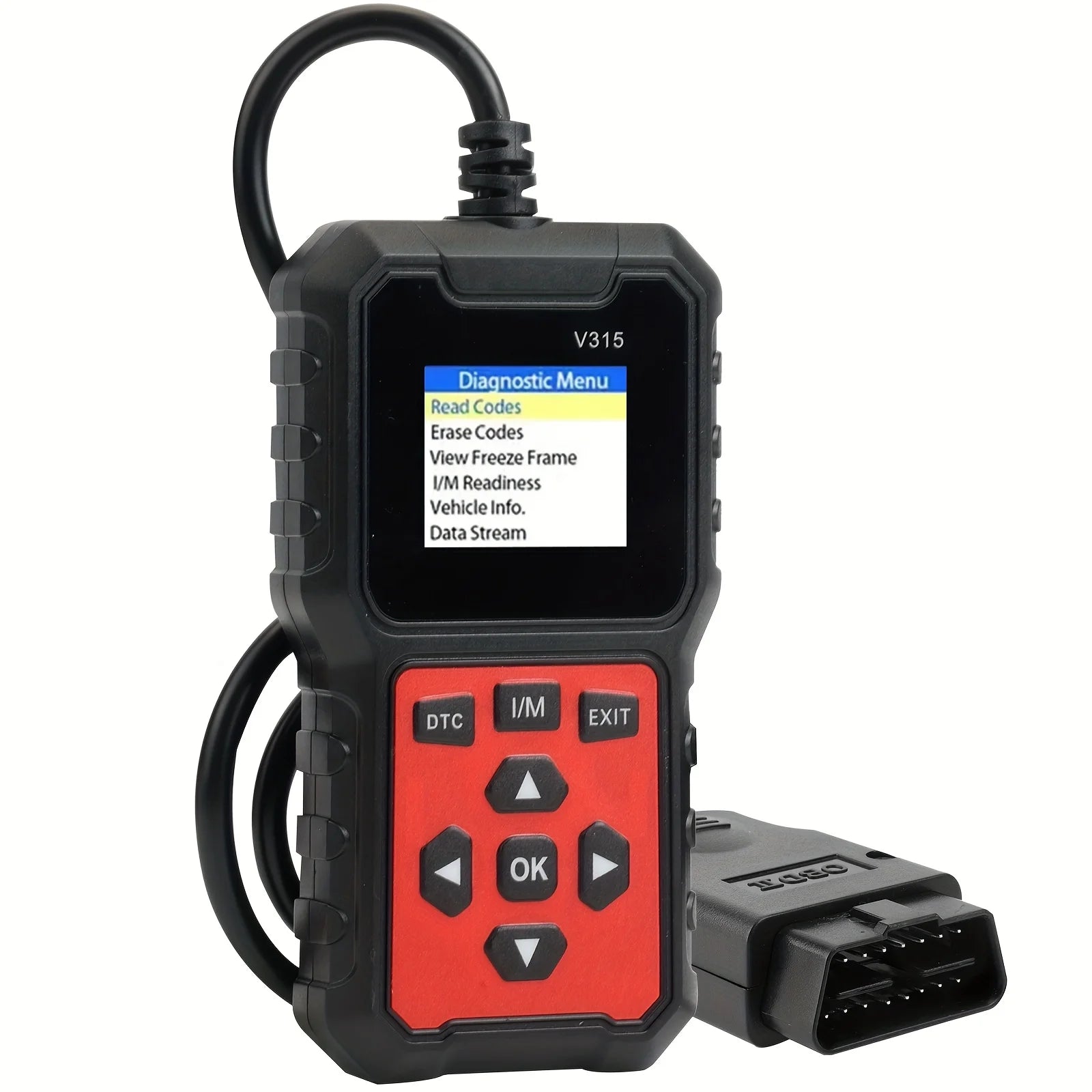 Car Diagnostic Scanner [V315]-10-Second Fault Code Reader, Suitable for 99% of Vehicles (Obd2/Eobd Compatible), Suitable for DIY Use and Professional Mechanics. Peaceful Pleasures Health and Wellness