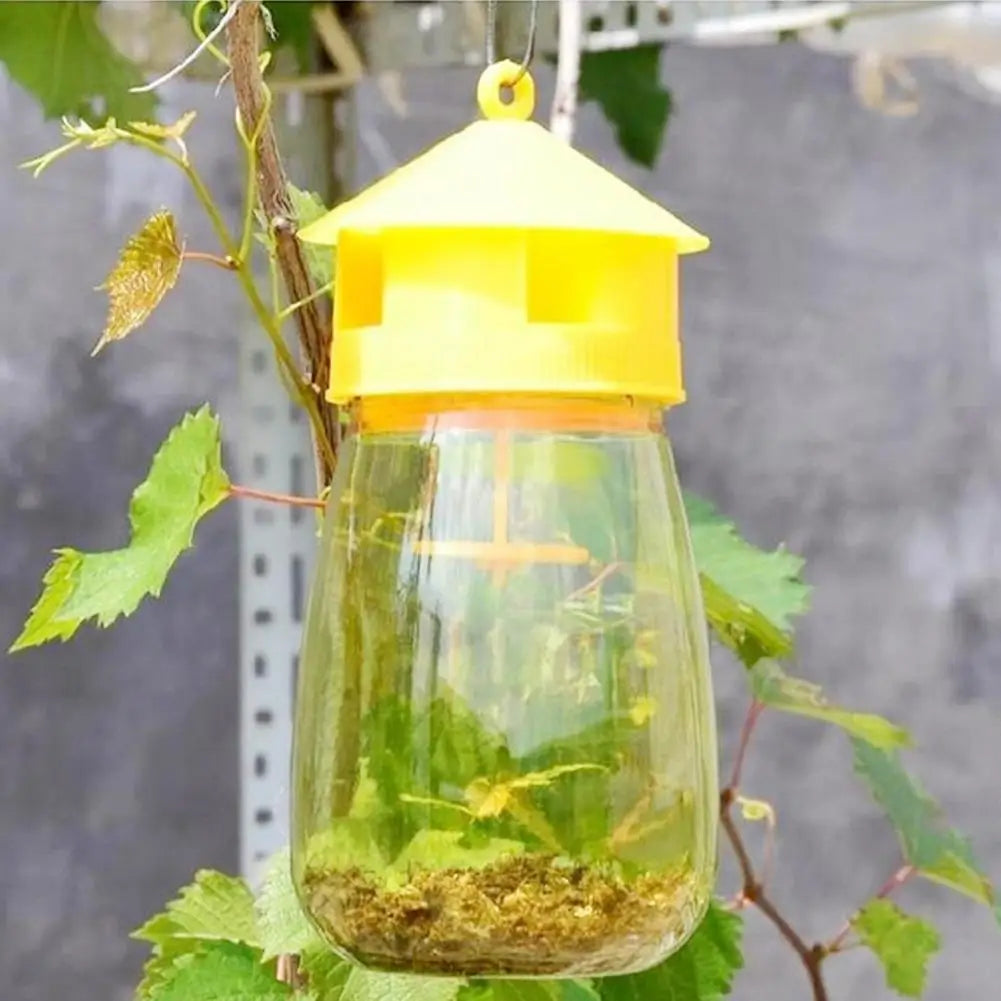 Outdoor Hanging Trap Fruit Fly Trap Killer Plastic Courtyard Garden Anti Fly Supplies Anti Fruit Catcher Pest Fly Trap Control Peaceful Pleasures Health and Wellness