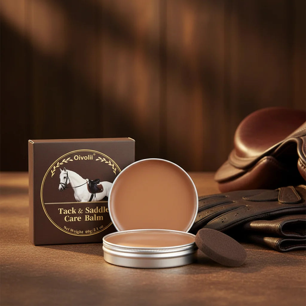 Leather Care Balm For Saddle-Equestrian Supplies With Natural Ingredients Peaceful Pleasures Health and Wellness