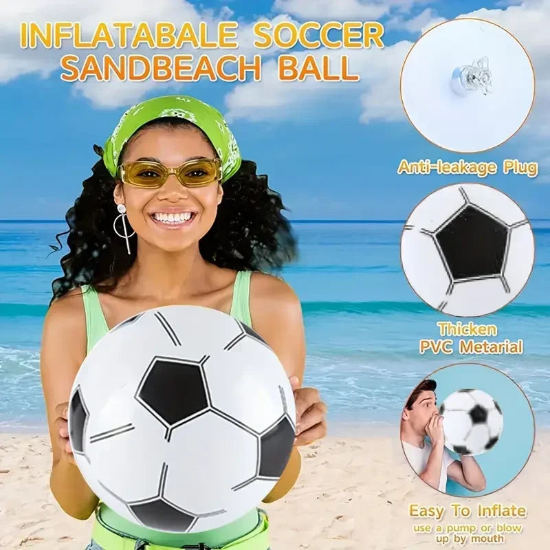 Inflatable Sports Balls Set – Football Basketball Baseball Party