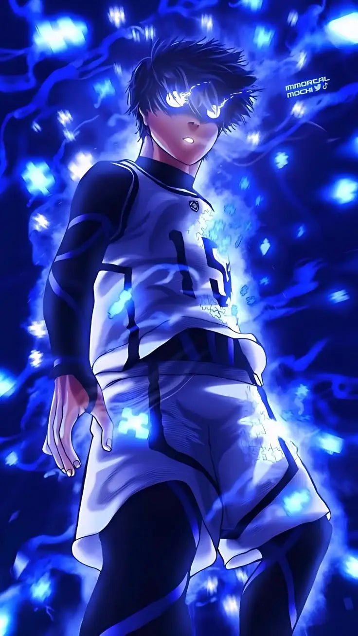 Blue Lock Anime Canvas Poster – HD Football Wall Art Decor