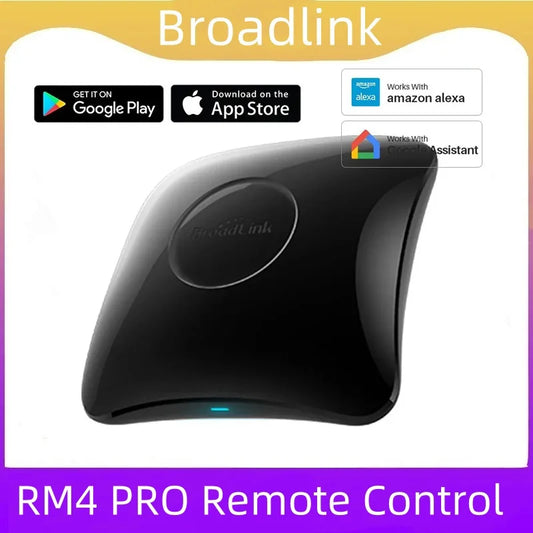 2026 BroadLink RM4 Pro Universal Remote Control RF Controller IR Switch Smart Home Works Alexa Google Assistant Peaceful Pleasures Health and Wellness