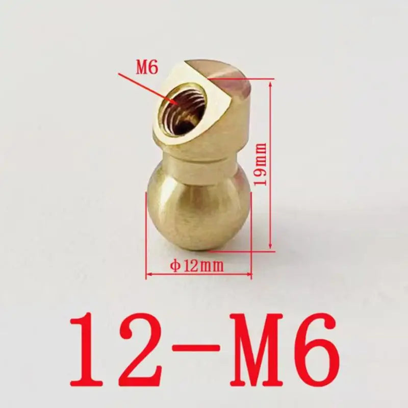 Brass Ball Joint Coolant Nozzle – CNC Lathe & Mill