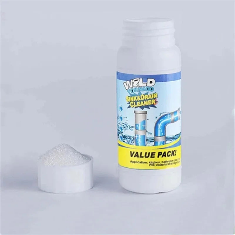 Drain Cleaner Powder – Dissolves Clogs, Hair & Grease Fast