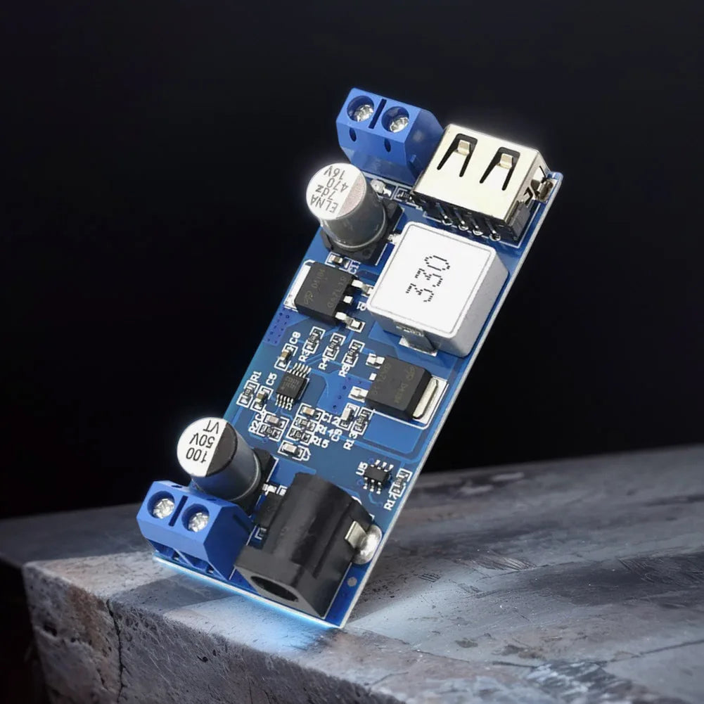DC-DC Buck Converter 12V/24V to 5V 5A – USB Power Supply Peaceful Pleasures Health and Wellness