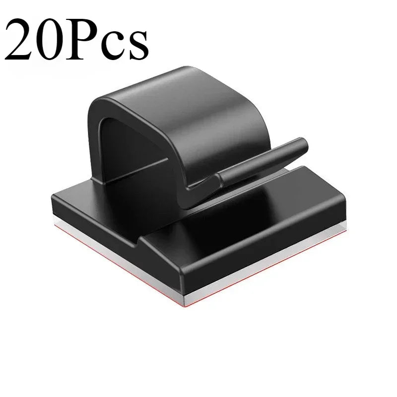 Adhesive Cable Clips Wire Organizer 10/20/30 Pack