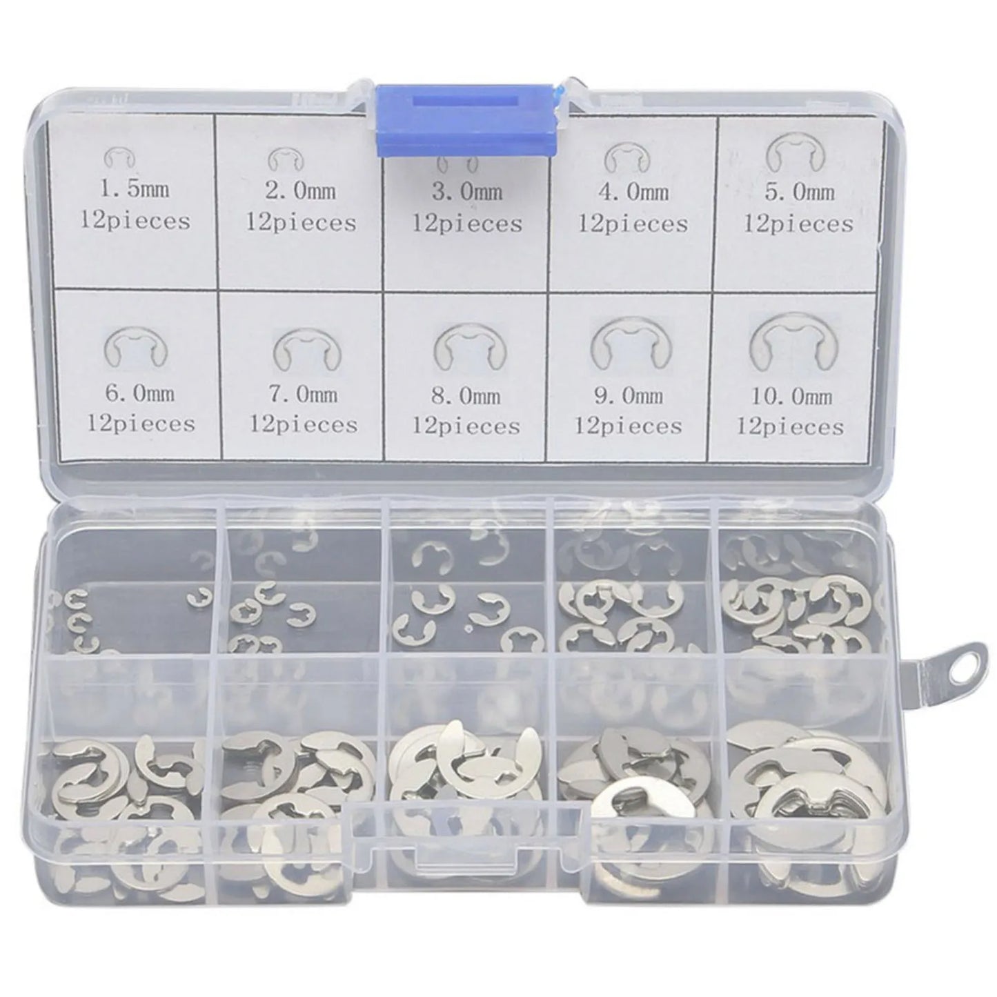 Stainless Steel Snap Set Easy to Operate E-Clip Circlips Tools for Shaft of Machine Peaceful Pleasures Health and Wellness