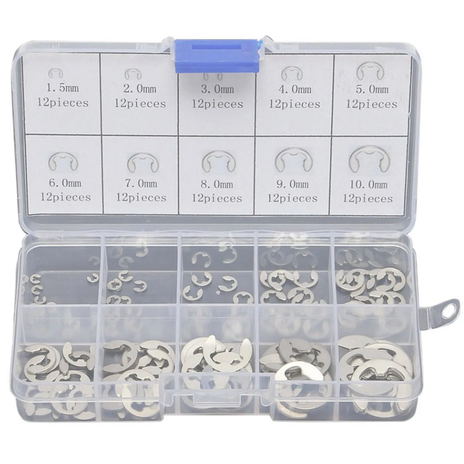 Stainless Steel Snap Set Easy to Operate E-Clip Circlips Tools for Shaft of Machine Peaceful Pleasures Health and Wellness