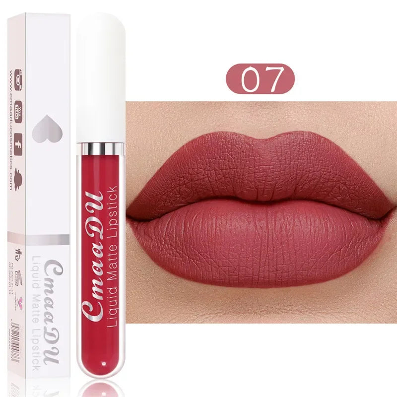 IFANYUO 6-Pc Matte Liquid Lipstick Set – Waterproof Velvet Lip Gloss