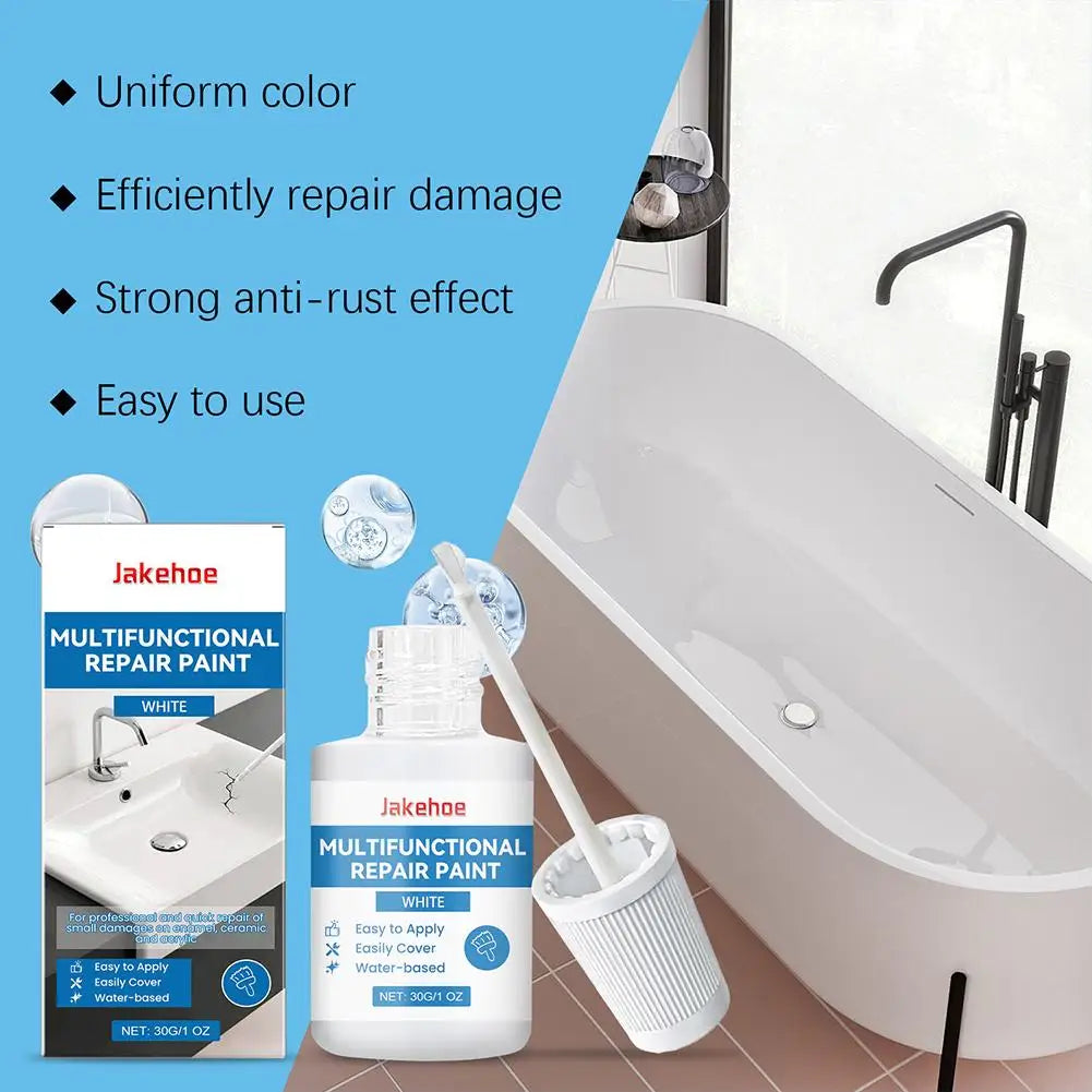 Multi-Purpose Waterproof Repair Paint for Bathroom Walls Peaceful Pleasures Health and Wellness
