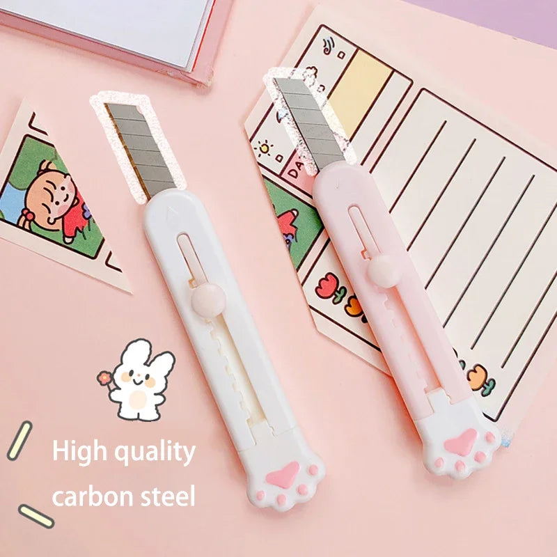 Cute Cat Paw Mini Utility Knife – Box Cutter & Letter Opener