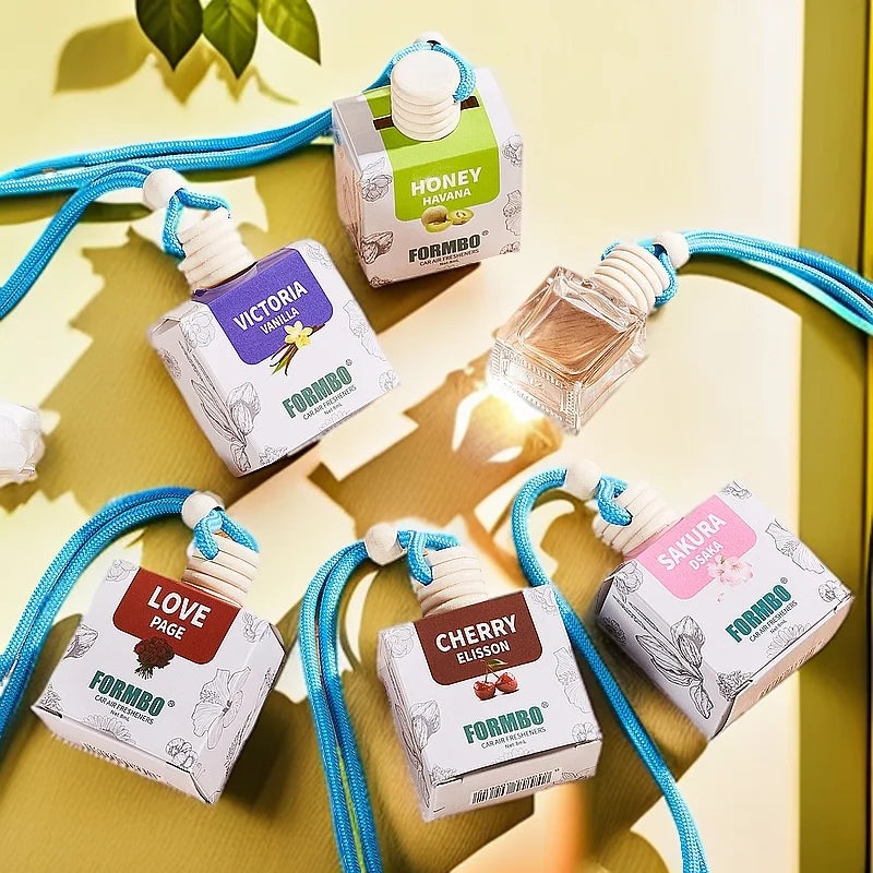 Essential Oil Car Air Freshener – Long-Lasting Liquid Diffuser