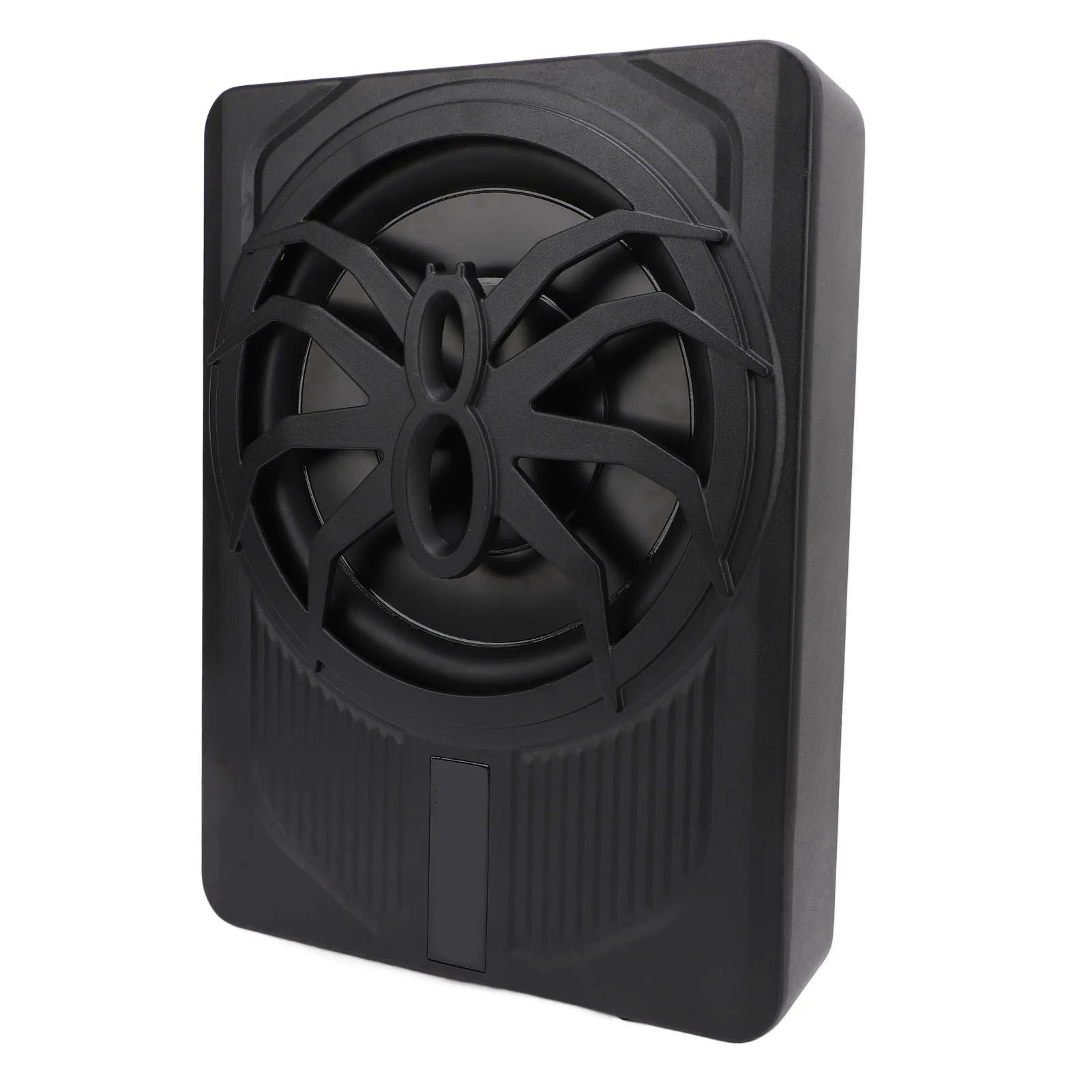 Under Seat Subwoofer Performance 10in Aluminum Alloy Excellent Heat Dissipation Slim Powered Car Subwoofer for Trucks Peaceful Pleasures Health and Wellness