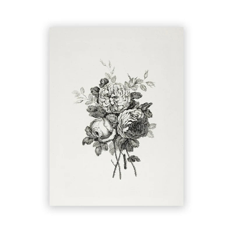 Farmhouse Botanical Canvas Wall Art – Vintage Rustic Tree Print Canvas Wall Art Peaceful Pleasures Health and Wellness T80284-01 20x30cm Unframed