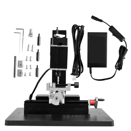 60W 12000RPM Mini Metal Lathe DIY Miniature Milling Machine Miller Peaceful Pleasures Health and Wellness Default Title