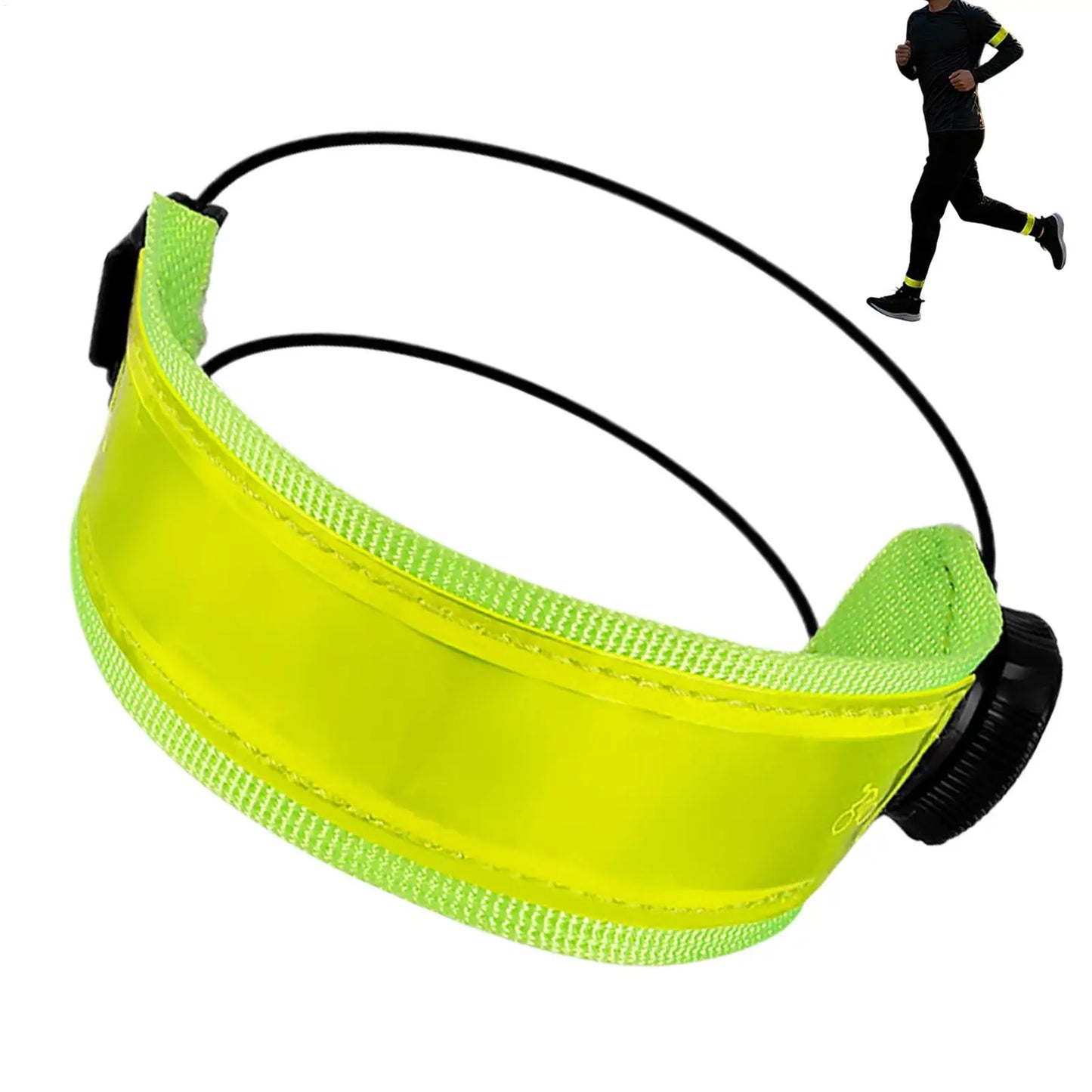 Reflective Cycling Ankle Straps – Adjustable Bike Pant Leg Bands