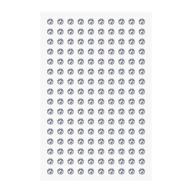Self-Adhesive Crystal Rhinestone Stickers – Face, Hair & Body Gems