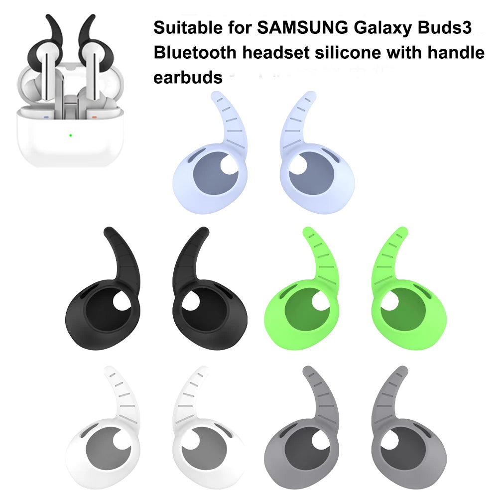 5 Pairs Silicone Anti-Lost Earbud Holders – Samsung Galaxy Buds 3