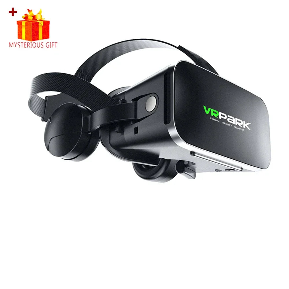 AyeBeau VRPARK J50 VR Headset 3D Glasses – Bluetooth, 110° FOV
