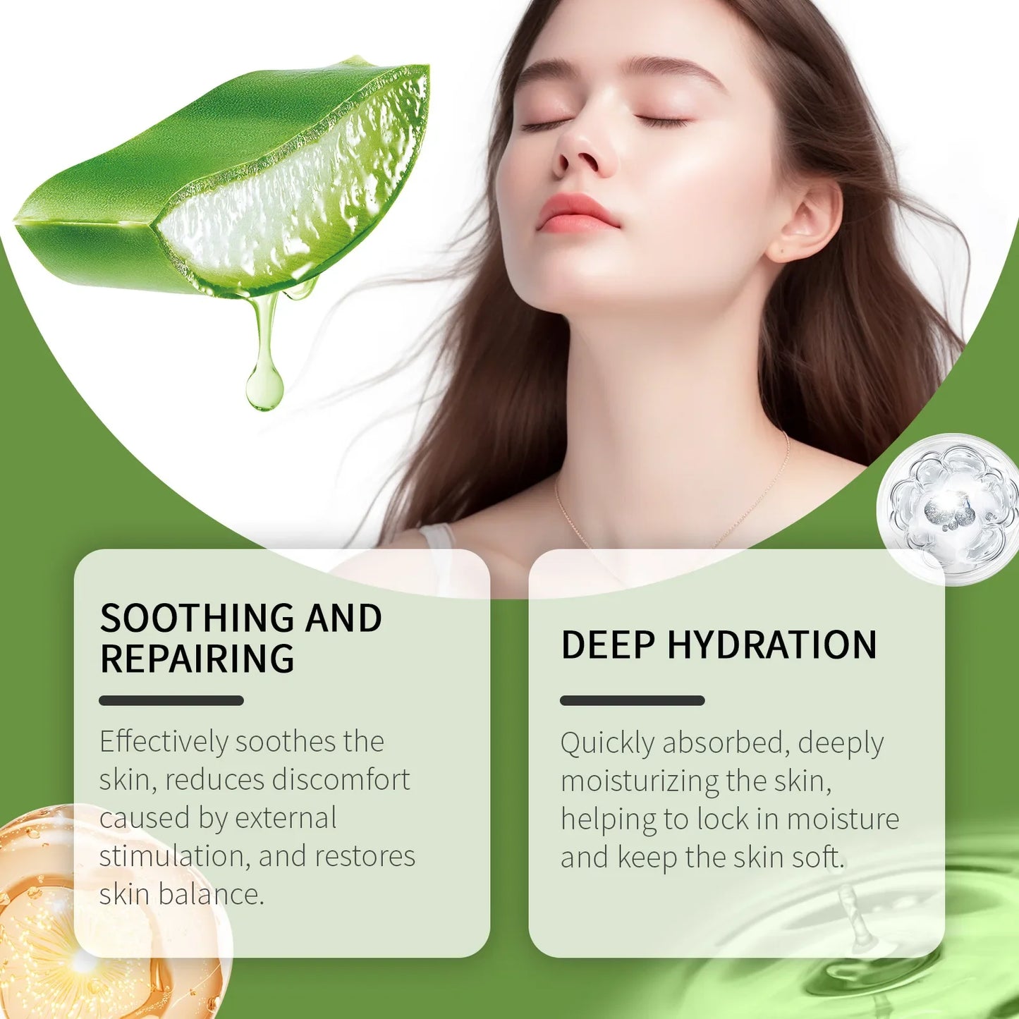 EELHOE Aloe Skin Care Kit – Hyaluronic Acid Face Moisturizer