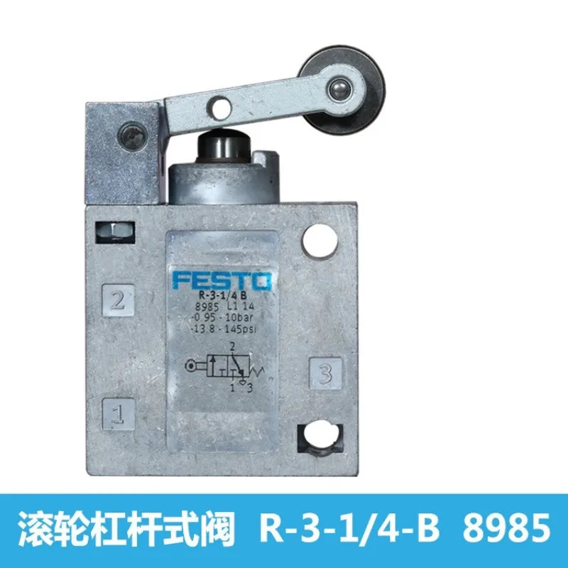 Parts for FESTO Festo Roller Lever Valve R - 3-1/4 - B 8985 Round Head Direct Action Valve Peaceful Pleasures Health and Wellness