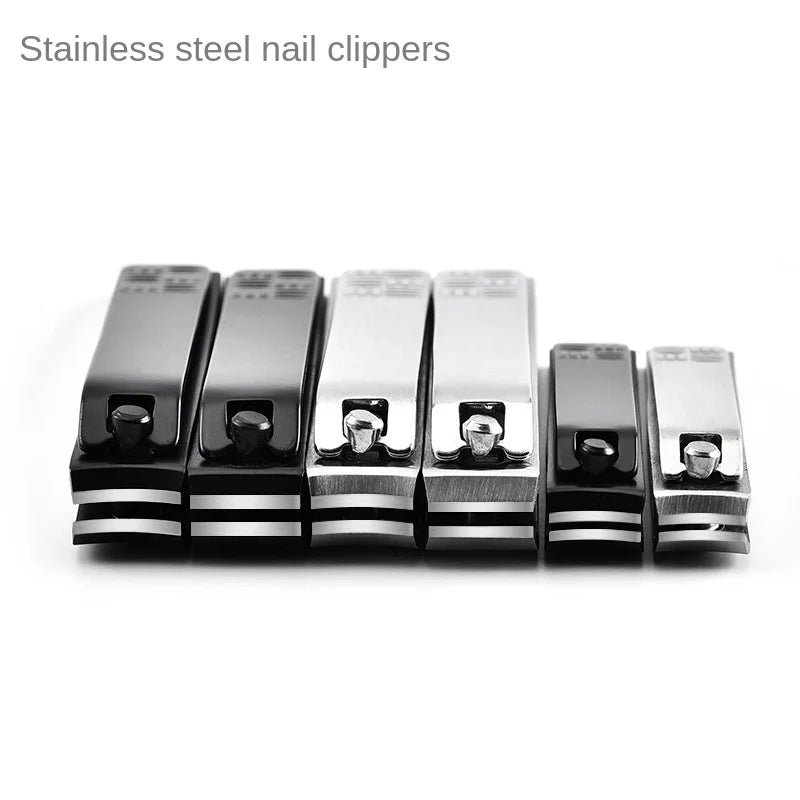 Stainless Steel Nail Clipper Nail Cutting Machine Professional Nail Trimmer High Quality Toe Nail Clipper Nail Tools Peaceful Pleasures Health and Wellness