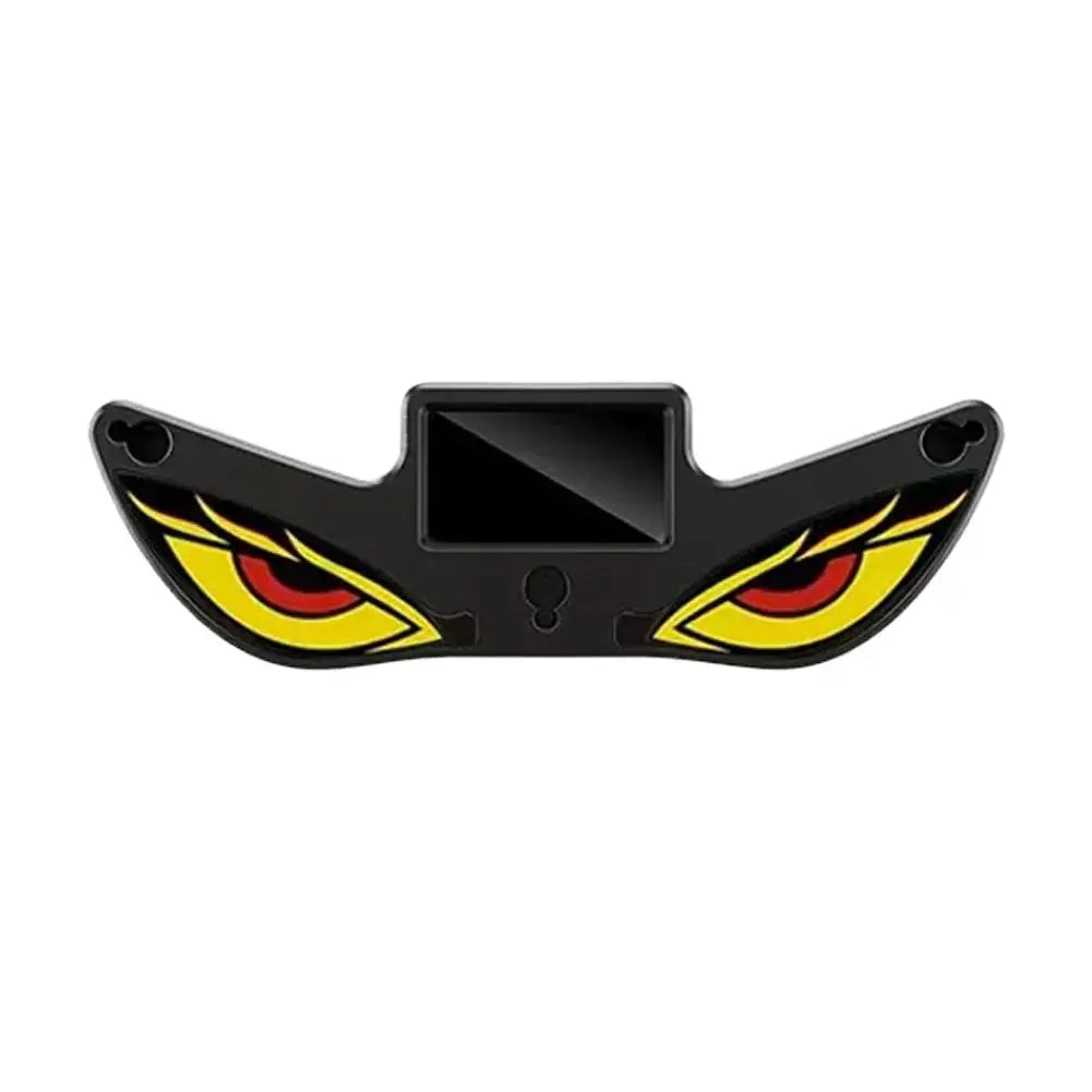 Solar Luminous Car LED Warning Light Dynamic Devil Eye Design Truck Decoration Light Car Triangular Window Solar Warning Light Peaceful Pleasures Health and Wellness C