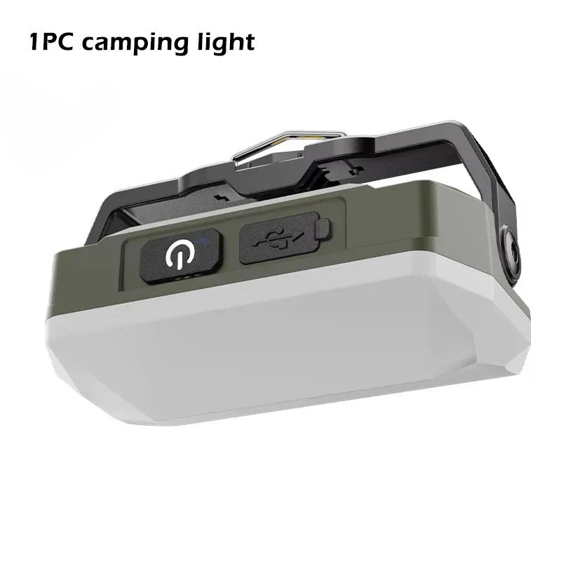 KDULIT Solar LED Camping Lantern – Power Bank Tent Light